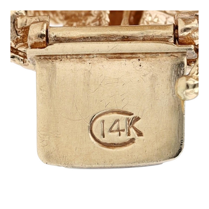 14K Yellow Gold Chain Bracelet