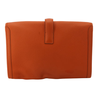 Feu Jige Clemence Leather Clutch PM