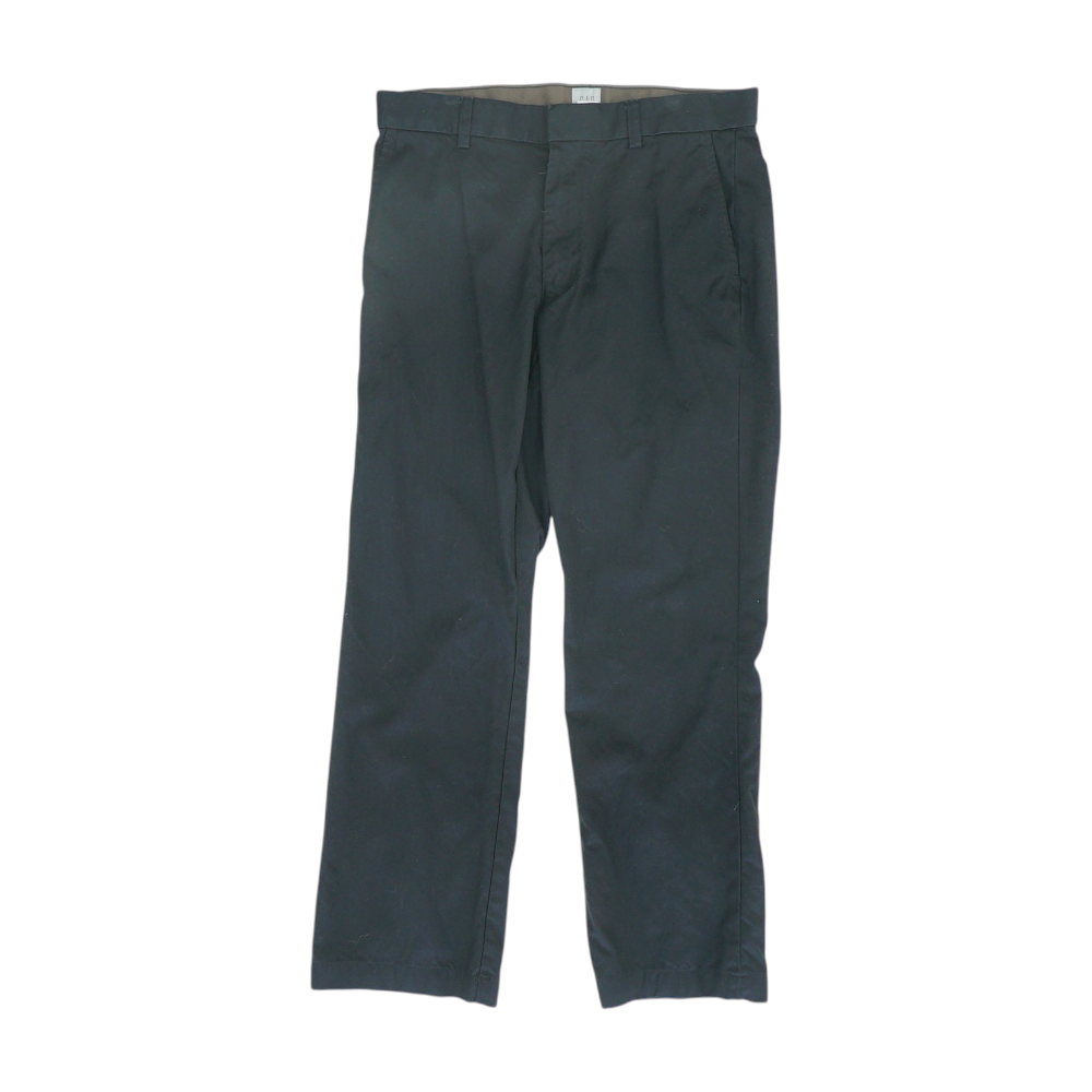 Black Straight Pants
