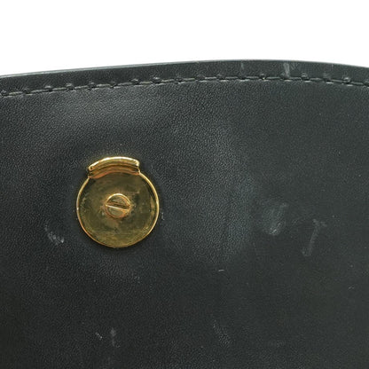 Chain Strap Wallet in Black