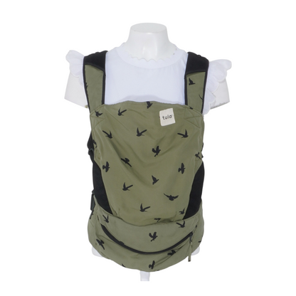 Green Print Infant Carrier