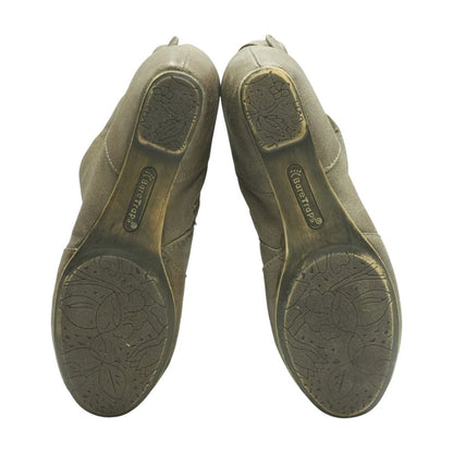 Bronze Ankle Boots