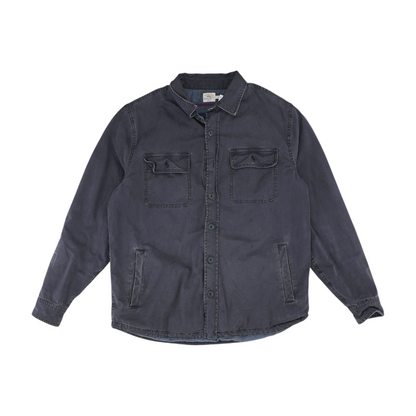 Gray Solid Jacket