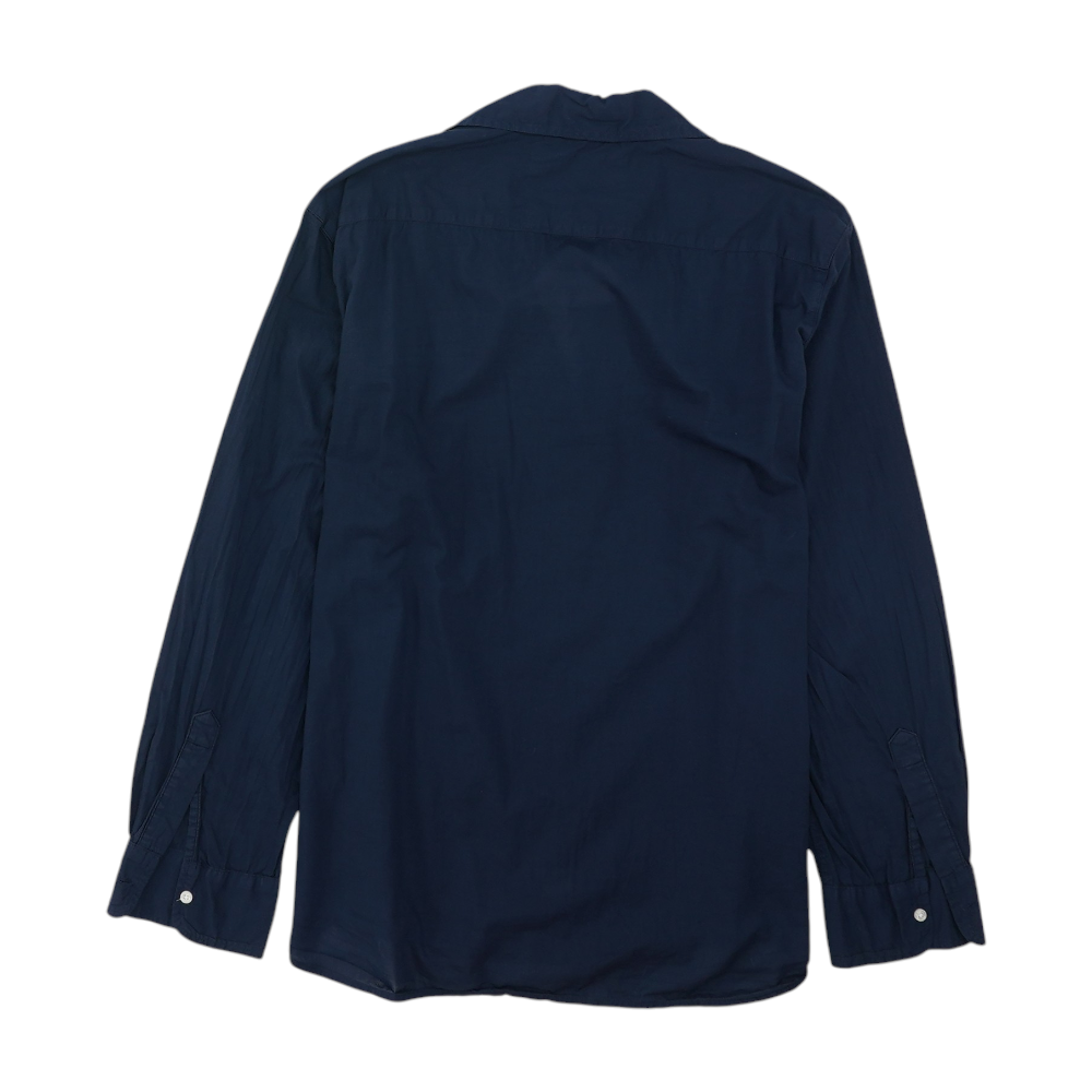 Navy Button Down