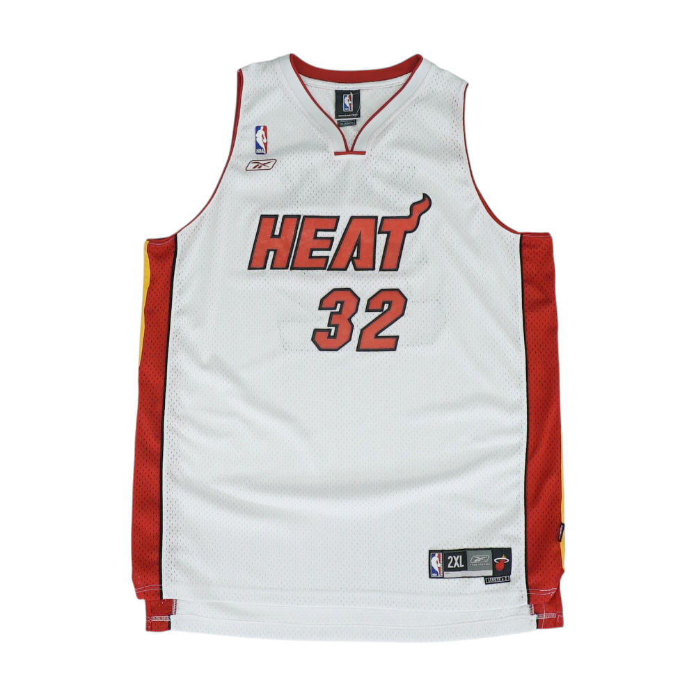 Men's White Miami Heat Sleeveless Jersey