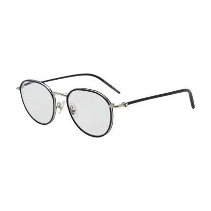 Black MB0342OA Round Prescription Eyewear