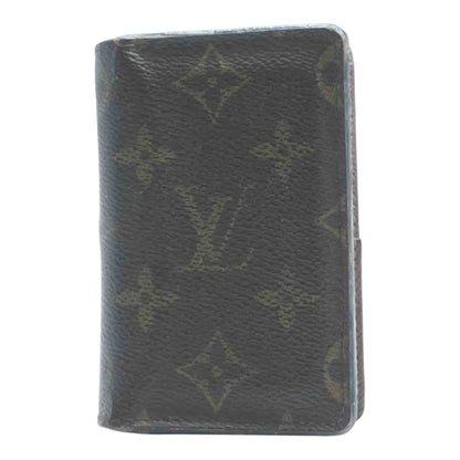 Brown Monogram Canvas Pocket Organizer