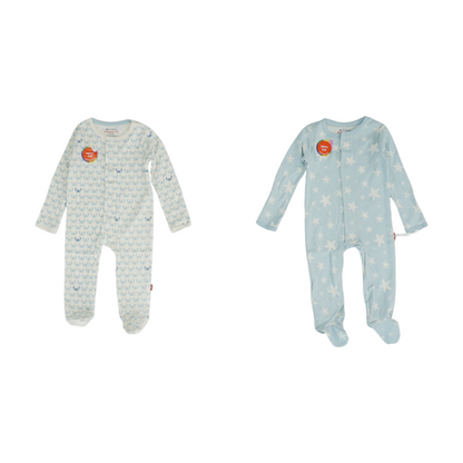 Blue Print Pajama Set