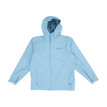 Gray Solid Rain Jacket
