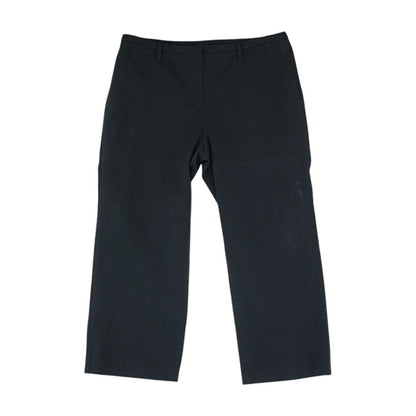 Black Solid Dress Pants