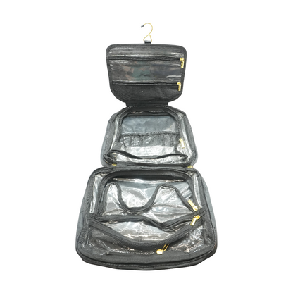 Black Hanging Toiletry Bag