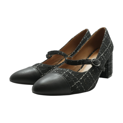 Black Block Heels