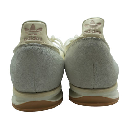 Beige Low Top Athletic Shoes