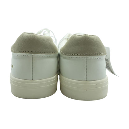 White Low Top Athletic Shoes