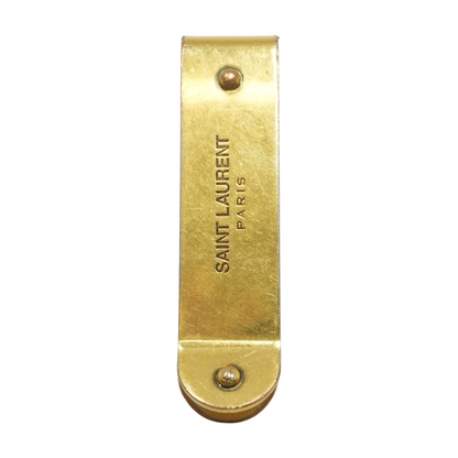 Light Bronze YSL Money Clip
