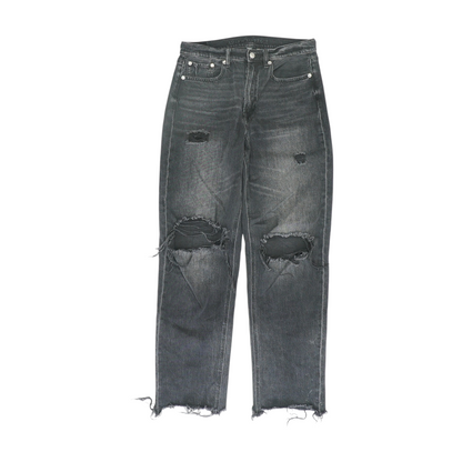 Black Straight Jeans