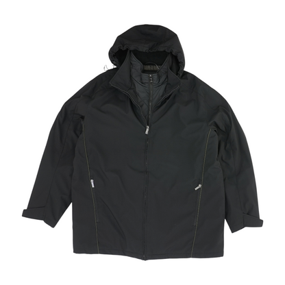 Black Solid Coat