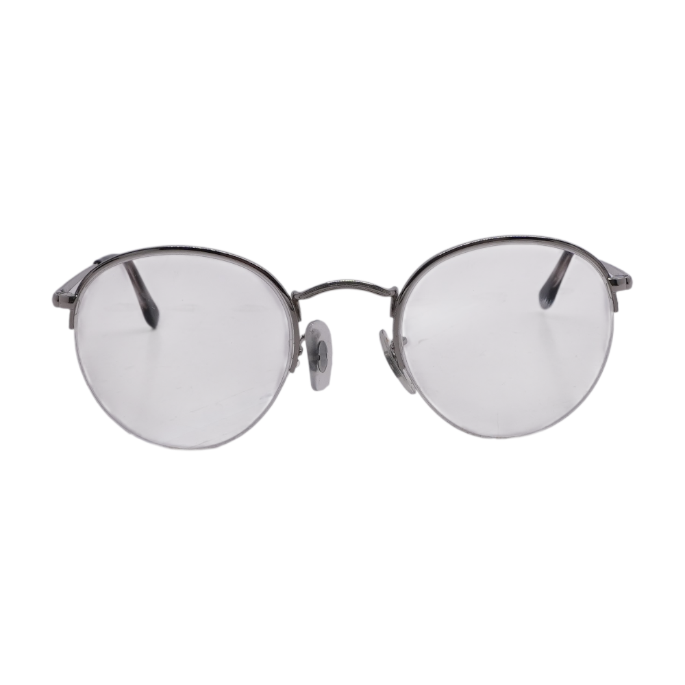 Silver RB 3947V Round Prescription Eyewear