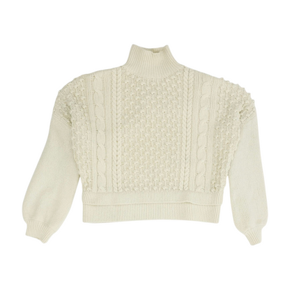 Beige Pullover Sweater