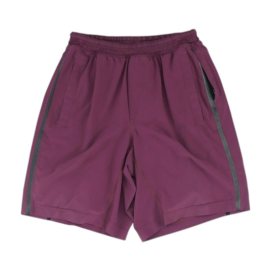 Burgundy Active Shorts