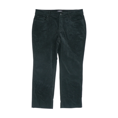 Black Petite Straight Pants