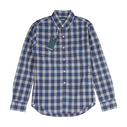 Multi Plaid Long Sleeve Button Down