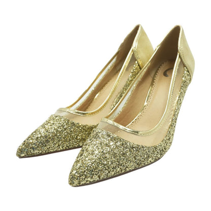 Gold Pump Heels