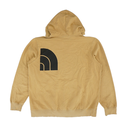 Tan Solid Hoodie Pullover