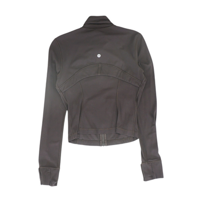 Brown Solid Active Jacket
