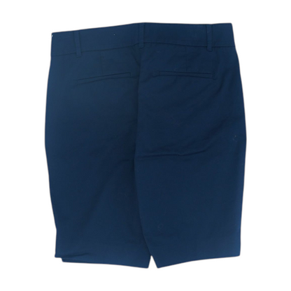 Navy Solid Chino Shorts