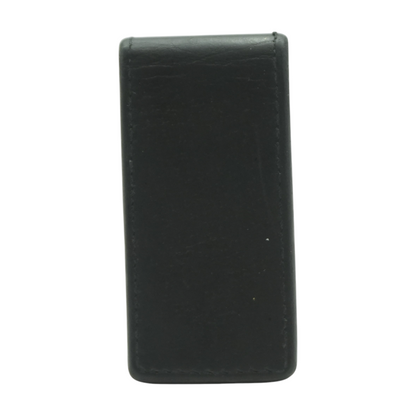 Black Animalier Leather Bee Money Clip