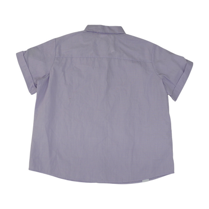 Lavender Short Sleeve Button Down