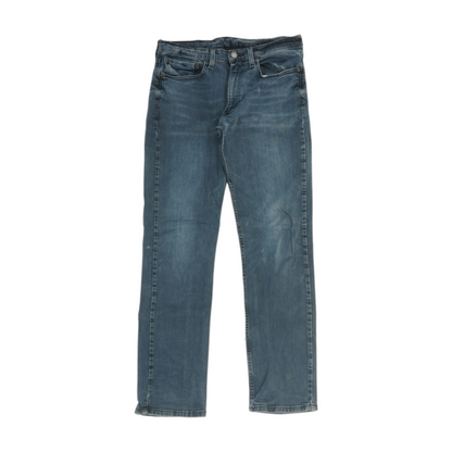 514 Navy Straight Jeans