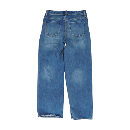 Blue Wide Leg Jeans