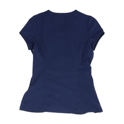 Navy Scrub Top Knit Top