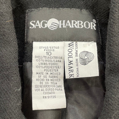 Vintage Wool Black Jacket