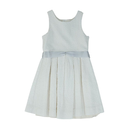 Ivory Solid Dress