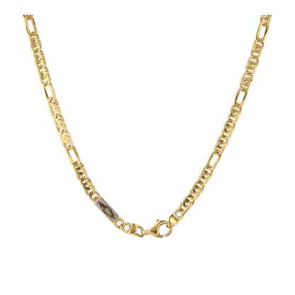 18K Yellow Gold Chain Necklace