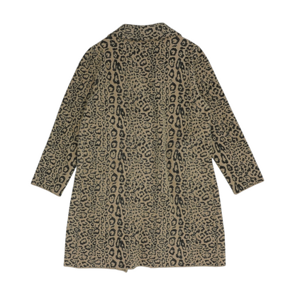 Tan Animal Print Coat
