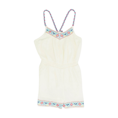 Ivory Sleeveless One-Piece