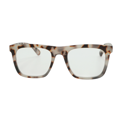 Tortoise Moat Square Prescription Eyewear