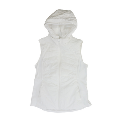 White Solid Vest
