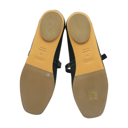 Black Slip-On Flats