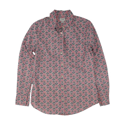 Pink Floral Button Down