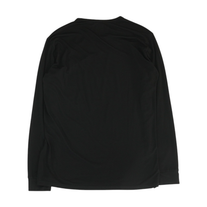 Black Solid Active T-Shirt