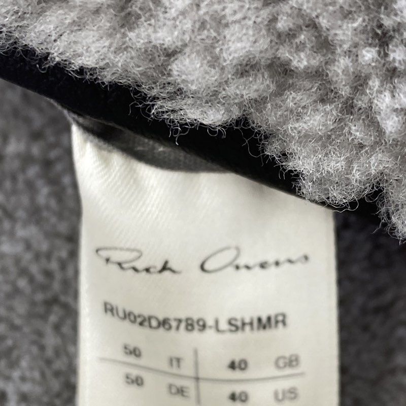 Black Porterville Reversible Classic Flight Shearling Bomber