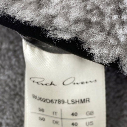 Black Porterville Reversible Classic Flight Shearling Bomber Jacket