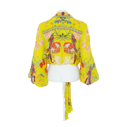 Yellow Floral Blouse