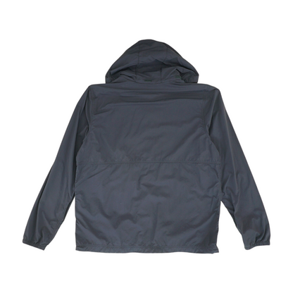 Navy Tall Solid Rain Jacket
