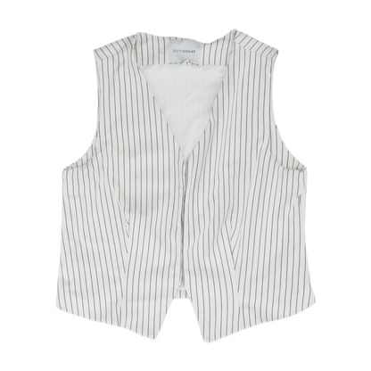 White Striped Blouse